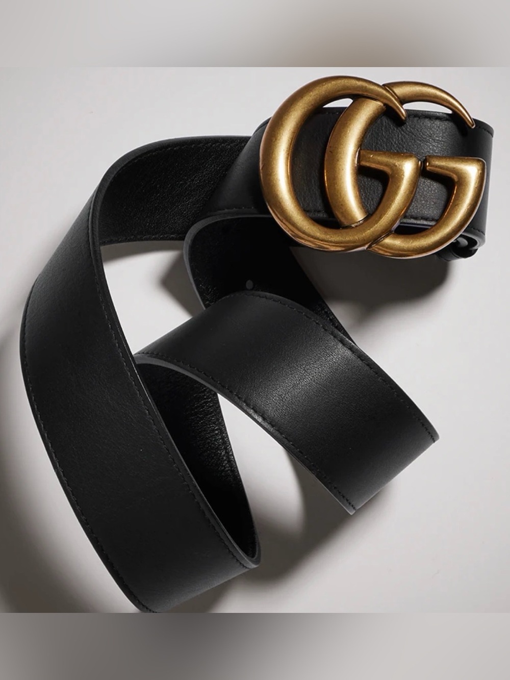 Gucci GG Marmont Wide Belt- size 95